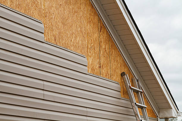 Professional Wood Siding technician working in Bluemont, VA